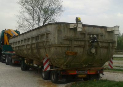 Trasporto eccezionale piscina