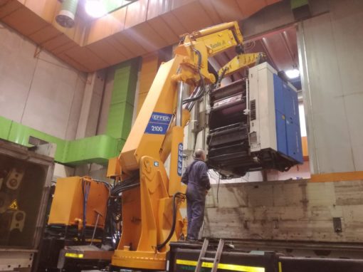 Sollevamento gruppi Goss