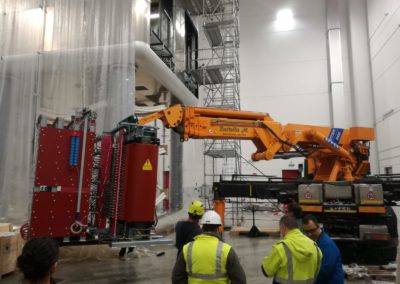 Posizionamento gruppo alimentazione OCEM