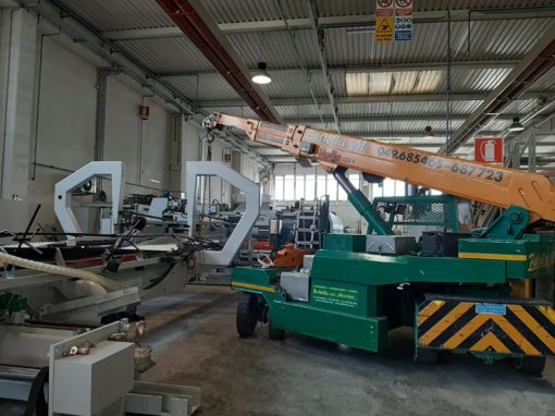 Montaggio linea BOBST