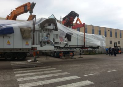 Trasferimento Chiron centro di lavoro