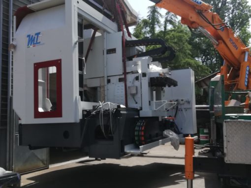 Posizionamento centro di lavoro