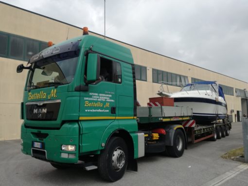 Trasporto eccezionale imbarcazione