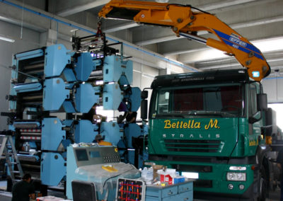 Trasferimento e montaggio Goss