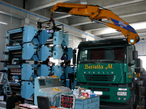 Trasferimento e montaggio Goss