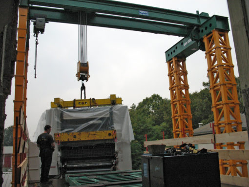 Sollevamento con carroponte