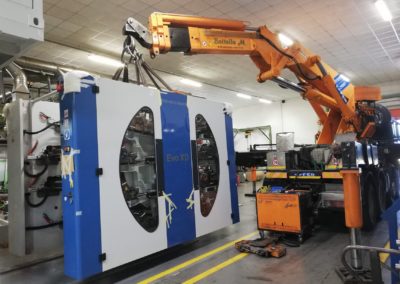 Scarico posizionamento KBA EVO XD VE