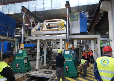 Sollevamento impianto in Serbia