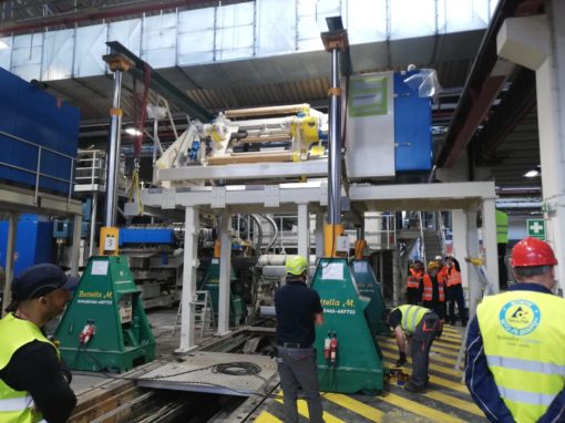 Sollevamento impianto in Serbia